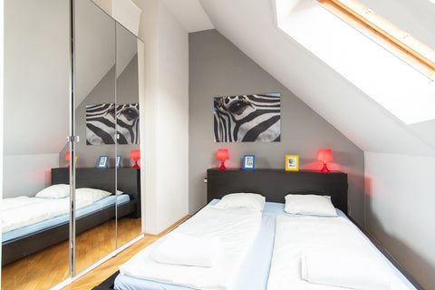 A comfortable and freshly revoted flat with full amenities in a live and interes Prague, Czechia Spacious central roof-flat for 6 Entire rental unit vacation rental 1514911