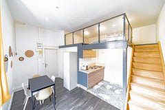 Joli studio fonctionnel pour4 personnes, situé à 2 min à pieds du métro Valmy, d Lyon, France Studio Dumas-Charmant 4 pers-métro Valmy Entire rental unit vacation rental 702778137070053733