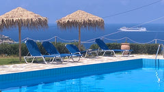 Its a  nice decoreted in island style (blue and white,The blue color of the sea  Iraklion, Greece BELLEVUE  VILLAGE-The sea view in crete#11 Entire rental unit vacation rental 13080804