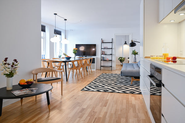 This bright apartment has: 2 bedrooms fitted with king-size beds, a sleeping sof Copenhagen, Denmark Beautiful 2-bedroom apartment in the heart of Copenhagen Entire rental unit vacation rental 548495811075474969