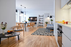 This bright apartment has: 2 bedrooms fitted with king-size beds, a sleeping sof Copenhagen, Denmark Beautiful 2-bedroom apartment in the heart of Copenhagen Entire rental unit vacation rental 548495811075474969