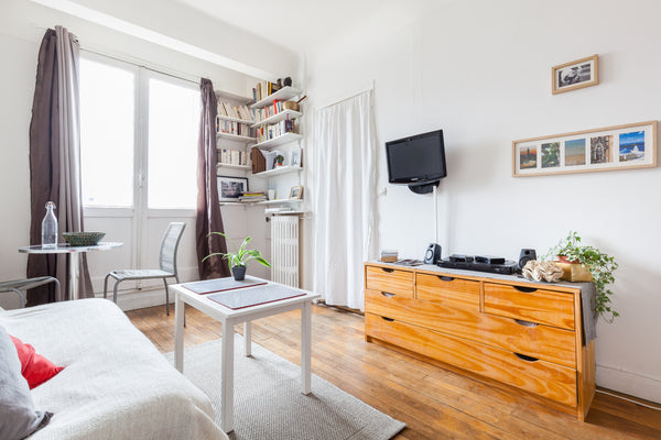 Studio in a quiet and charming district, at 3 minutes of the tube station Porte  Paris, France Bright and cosy studio Paris Père Lachaise Entire rental unit vacation rental 8469115