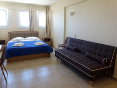 Semi basement room with double bed, sofa bed, fully equipped kitchen, air condit Greece Semi Basement studio 3pax (No balcony) Entire serviced apartment vacation rental 37072752