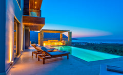 Our 2 bedroom villa Plethora is signature architecture with superb sea views. It Chania, Greece Luxury 2 bedroom villa with private infinity pool Entire villa vacation rental 993134