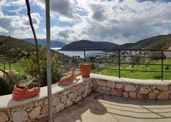 Its a beautiful stone kalymnian house with a beautiful view you are on the mount Greece Calliope stone house Entire cottage vacation rental 591021711944595792