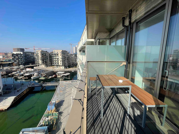Moderne 2-værelses lejlighed der ikke går på kompromis. Lejligheden har et køkke  Skøn lejlighed tæt på indre København Entire condo vacation rental 584085057504925112