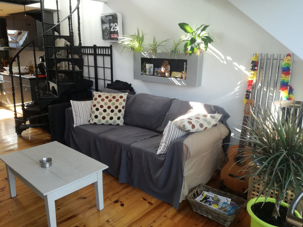 Ce magnique loft en duplex est disponible les week-ends et est idéalement situé  Ixelles, Belgium Duplex ZEN & DESIGN (with two terraces) Entire loft vacation rental 22622539