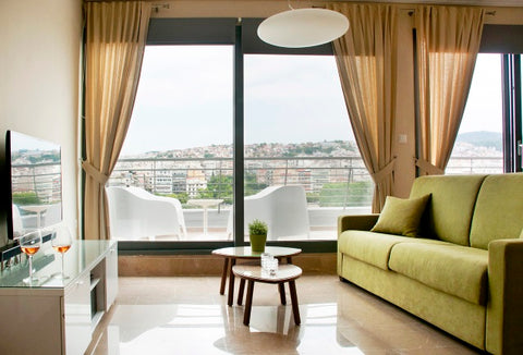 Fully equiped apartment situated on the 8th floor, with 2 elevators leading up t Thessaloniki, Greece Forget me not! Entire rental unit vacation rental 24482989