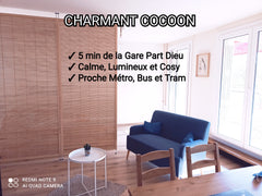 Appartement T1 37m2 "Le Charmant Cocoon" situé à proximité immédiate de la Gare   CHARMANT COCOON ✦ GARE ✦ METRO ✦ TRAM Entire rental unit vacation rental 49139712