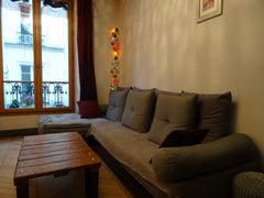 Our 50 m2 flat is ideally located opposite Place Des Fêtes subway station (line  Paris, France Cosy 3 room flat in charming neighbourhood. Entire rental unit vacation rental 16183731