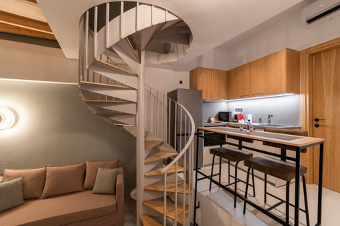 A new, elegant and spacious apartment with 2 floors in the heart of Heraklion. I Heraklion, Greece The COZI1. Central, new and deluxe, with 2 floors. Entire rental unit vacation rental 696911331662123400