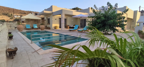 A parking space is available on the property.<br />Pets are allowed upon request Munich, Germany Villa Urania Kamilari Entire villa vacation rental 664222156209537126