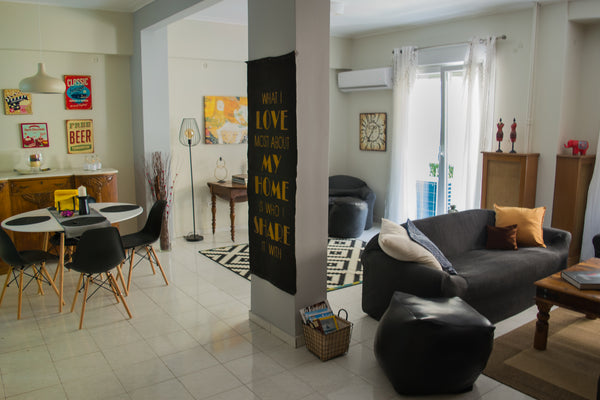 Quiet, cozy, spacious apartment on the first floor with three cute balconies in  Athens, Attica, Greece New Central spacious cozy next to everything apt! Entire rental unit vacation rental 25229537