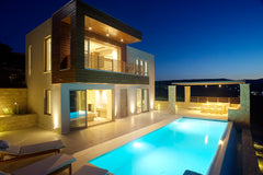 Signature architecture villa Symphony with superb sea views. It is part of a gro Chania, Greece 2 bedroom villa - Panoramic Ocean view near Balos Entire villa vacation rental 993130