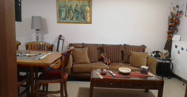 The decoration of the apartment has a classic style specially made furniture for Rhodes, Greece Ialisos Goldi's Luxurius Apartment Entire rental unit vacation rental 33267394