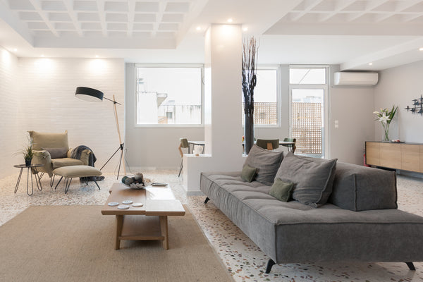 Pick either of the large shaded balconies for great city views and beautiful sun Washington, District of Columbia, United States Fab New Modern Flat in Central Athens with Awesome Sunsets Entire rental unit vacation rental 18955319