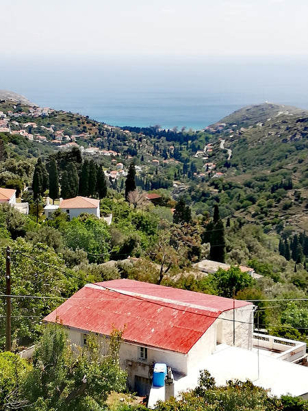 Το σπίτι είναι φωτεινό, δροσερό,άνετο, ευήλιο, κατάλληλο για οικογένειες μέχρι 6 Apikia, Greece Ηρεμία με θέα το απέραντο γαλάζιο του Αιγαίου. Cycladic home vacation rental 36678477