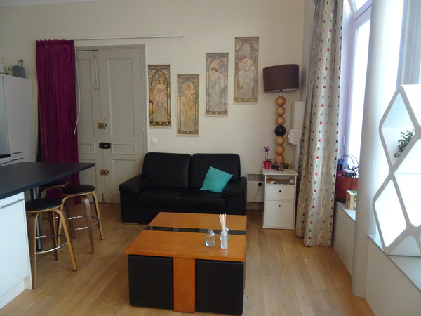 Bonjour!<br /><br />découvrez un appartement de charme de 45m2 idéalement situé  Paris, France Appartement de charme de 45m2 - Batignolles Entire rental unit vacation rental 19581266