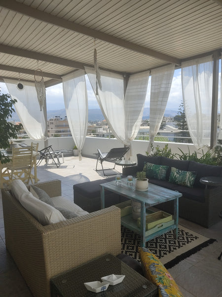 Ideal place for 1 couple, 4 adults, or for a family with 2 children. This renova  Ioanna's penthouse Entire condo vacation rental 553502582992458644
