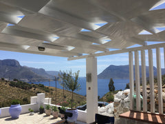 Idyllic location over looking the Agean seating on 6,000 sq meteres of land quie Greece Stunning views across the agean sea Entire home vacation rental 20015910