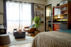 Enjoy your stay in Paris in a calm and emerging neighborhood in the 19th Distric Paris, France Bright and Cosy Studio near Buttes Chaumont Entire rental unit vacation rental 19882323