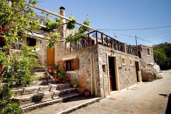 Stone-built guest house in the traditional village of Monastiraki. Traditional C  Traditional stone built guest house 