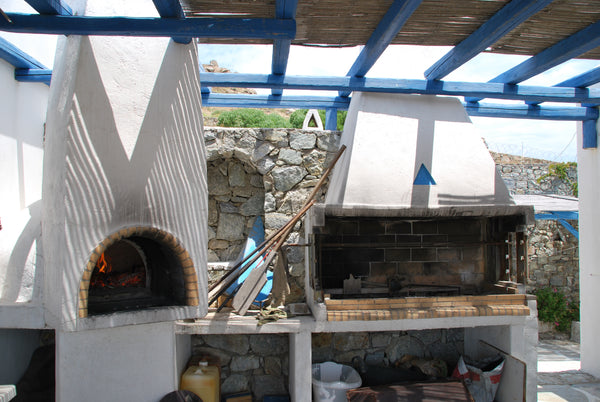 Traditional Mykonian house close to light house.<br />Amazing view to Aegean sea Kalafati, Greece Estiades studios - Kalafatis beach Cycladic home vacation rental 10726155