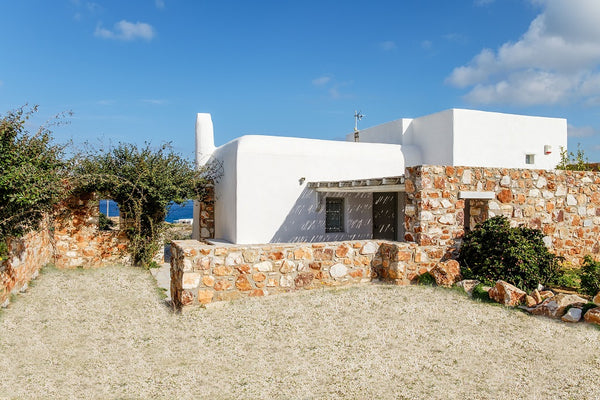 Our cosy house is built according to Greek Cycladic architecture. Its prime loca  Sea View Cycladic House-300m from Parasporos beach Cycladic home vacation rental 42071882