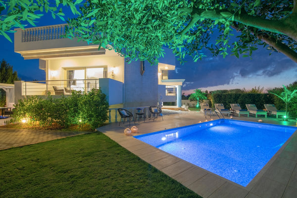 Private luxury villa in quiet location village old<br />Chersonisos, private poo Crete, Greece Private Luxury Villa in Hersonissos Entire villa vacation rental 48725679