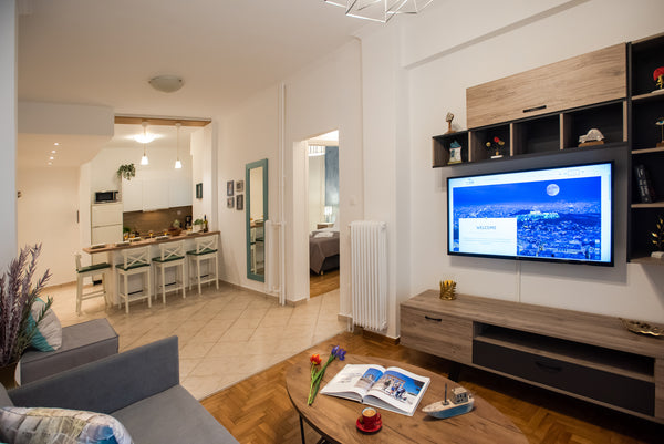 This beautufull and fully renovated apartment has everthing you need to have a s Greece Blue Ark Comfort near Acropolis Entire condo vacation rental 599691801116447573