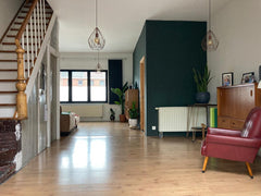 Nice and cozy house with 4 bedrooms, 1 bathroom and open kitchen. Can sleep up t Hemiksem, Belgium Big and cosy house near Antwerp, sunny garden Entire townhouse vacation rental 19221221