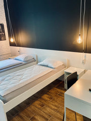 Designový hotel Bohem v srdci Pražské čtvrti Smíchov je vhodný zejména pro mladé Hlavní město Praha, Czechia Soukromý pokoj s oddělenými postelemi Room in hotel vacation rental 51284215