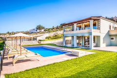Erato villa is a luxury villa located in Gavalochori village, in a lovely area w Chania, Greece Luxury Seaview Villa: Private Pool, Gavalochori Entire villa vacation rental 23799195
