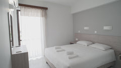 Domenica Apartments is a small apart hotel, just 50 meters from the beach and 3  Rethimnon, Greece Domenica Apartment with Side Sea View Private room in serviced apartment vacation rental 596252673446468536