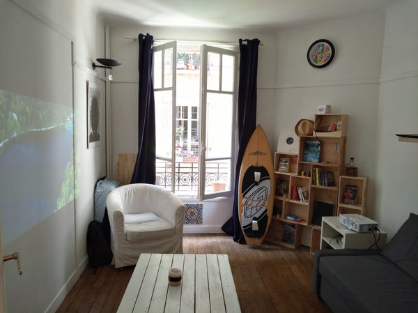 The flat is very calm (bedroom and living room on courtyard side) and well locat Paris, France Nice flat in Paris Entire rental unit vacation rental 18402717
