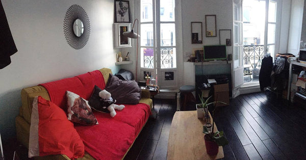Studio tout confort, meublé avec 2 balcons. Une magnifique vue quartier canal Sa Paris, France Studio meublé Entire rental unit vacation rental 9289378