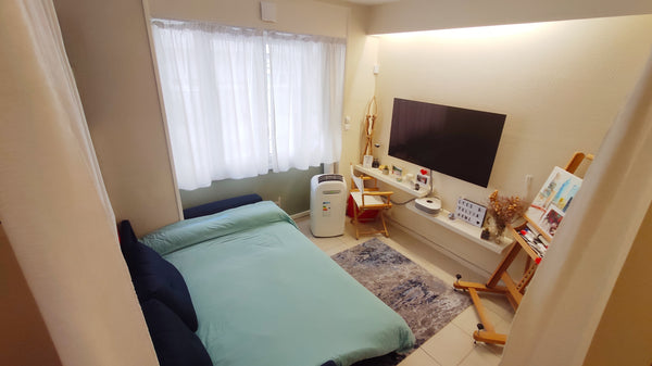 It is shared apartment with one bedroom, the place you can book is a living room  LYON Shared Flat next to Parc de la Tête d'Or Shared room in rental unit vacation rental 45053550