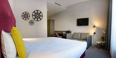Superior Harmony Room with double bed and lounge area with sofa. En-suite bathro  Harmony Room Room in hotel vacation rental 35332921