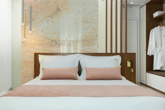 The Rose Quartz suite consists of a king size bed and an armchair bed that can a Chania, Greece Rose Quartz Suite - Mirabile Luxury Suites Room in boutique hotel vacation rental 44719919