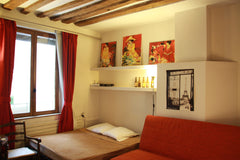 The apartment is located at Rue Servandoni, one of the prestigious neighbourhood Paris, France Warm Apartment near Saint Michel Entire rental unit vacation rental 4333496