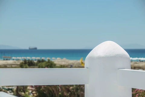 A new beautiful villa super comfortable and just in front of a breathtaking  bea Naxos, Greece Blueberry Villa Entire home vacation rental 21319819